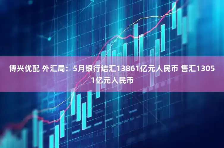 博兴优配 外汇局：5月银行结汇13861亿元人民币 售汇13051亿元人民币